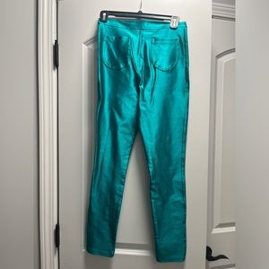 COPY - Turquoise jegging size medium by American Apparel